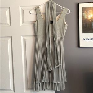 Women’s silver tank dress